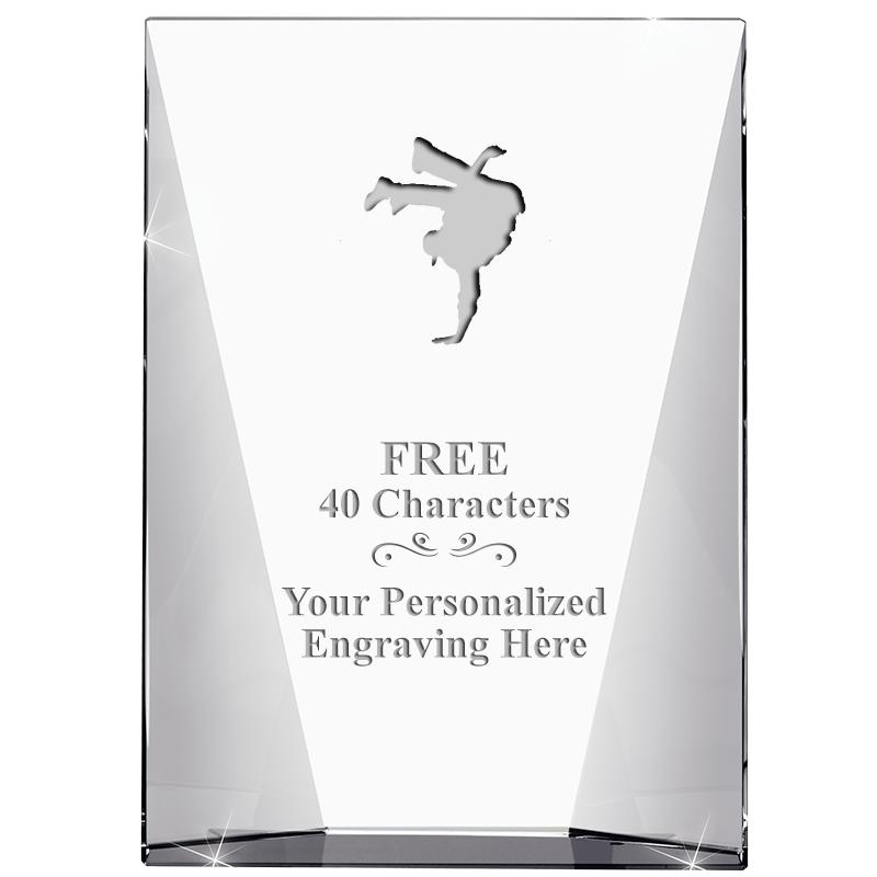 7" WATERFALL CRYSTAL