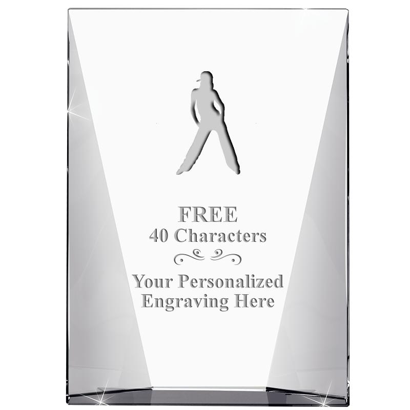 7" WATERFALL CRYSTAL