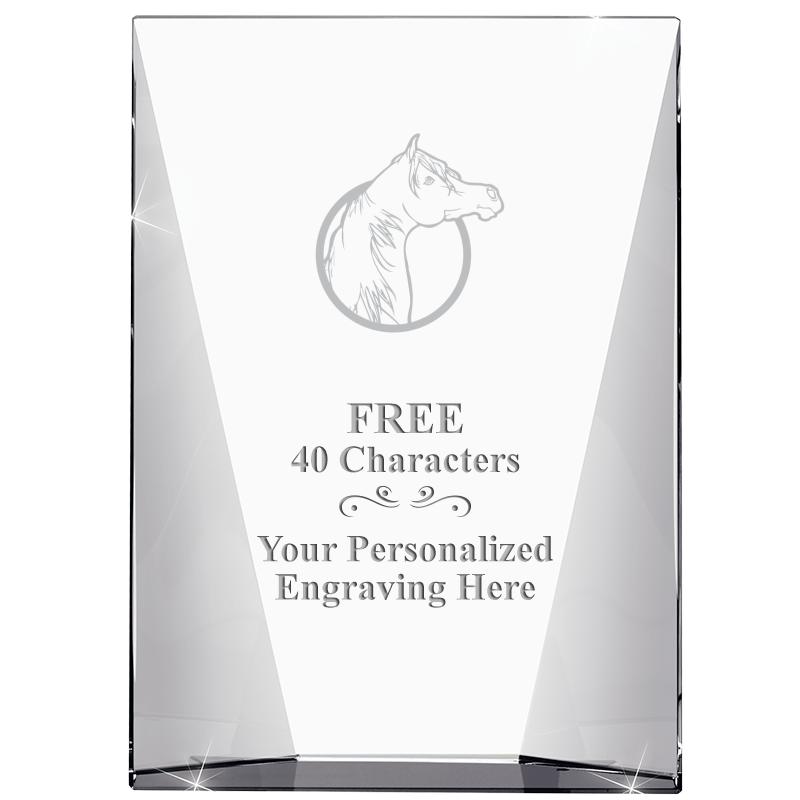 7" WATERFALL CRYSTAL