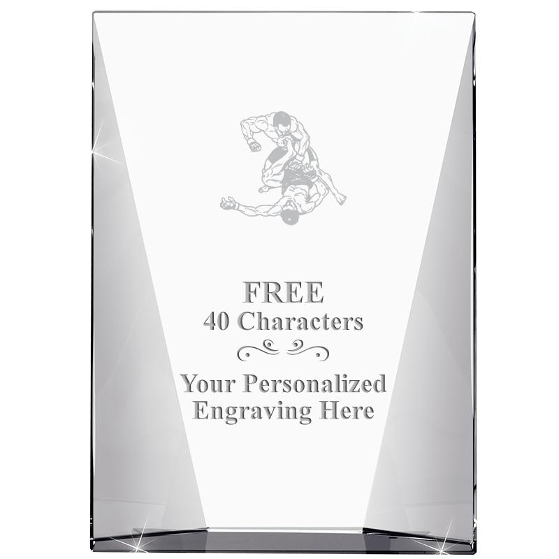 7" WATERFALL CRYSTAL