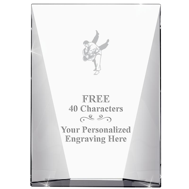 7" WATERFALL CRYSTAL