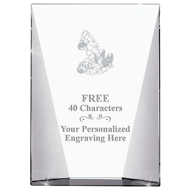 7" WATERFALL CRYSTAL