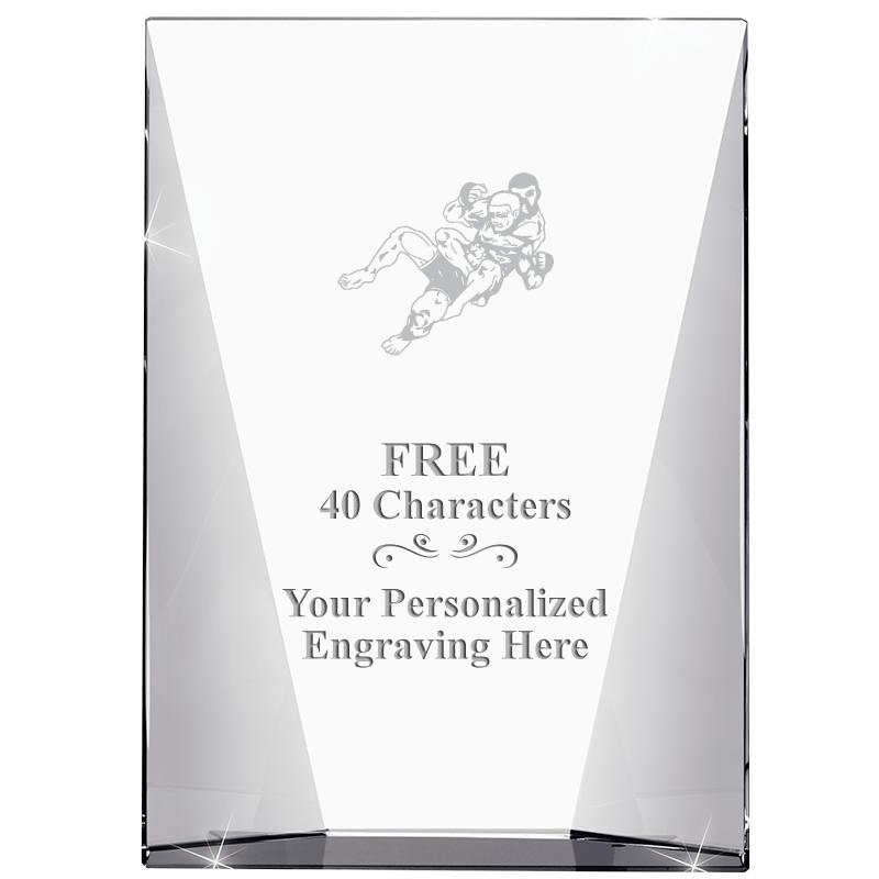 7" WATERFALL CRYSTAL