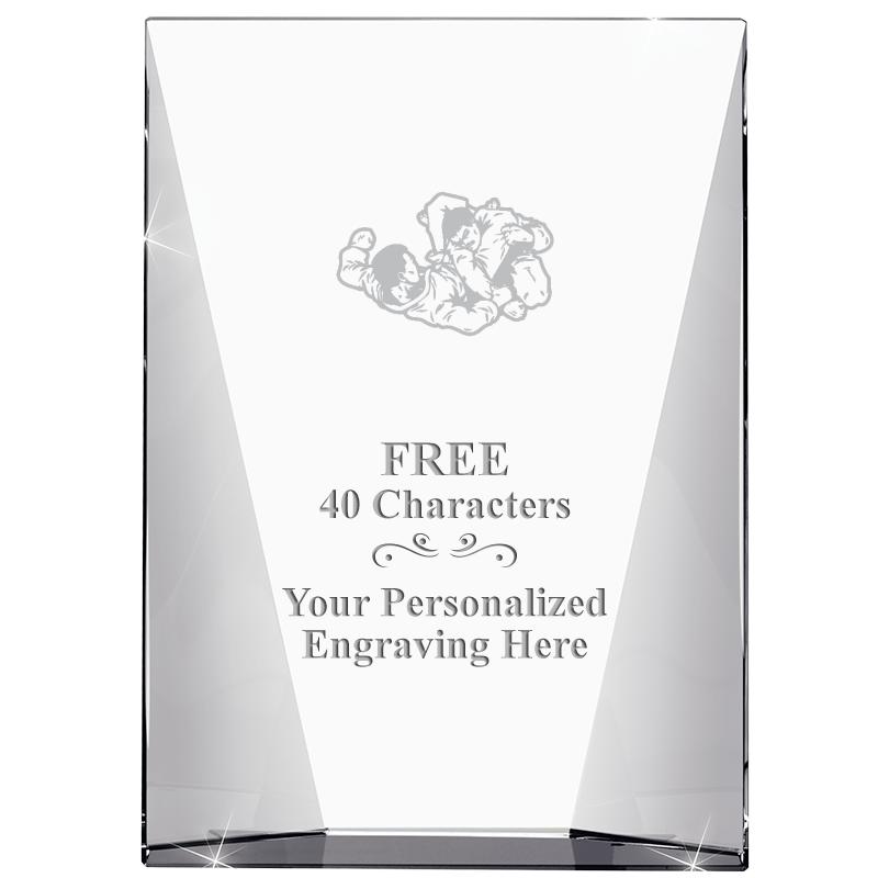 7" WATERFALL CRYSTAL