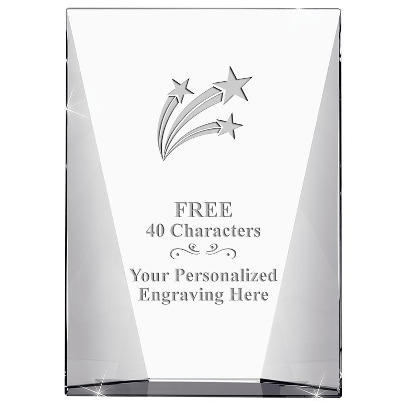 7" WATERFALL CRYSTAL