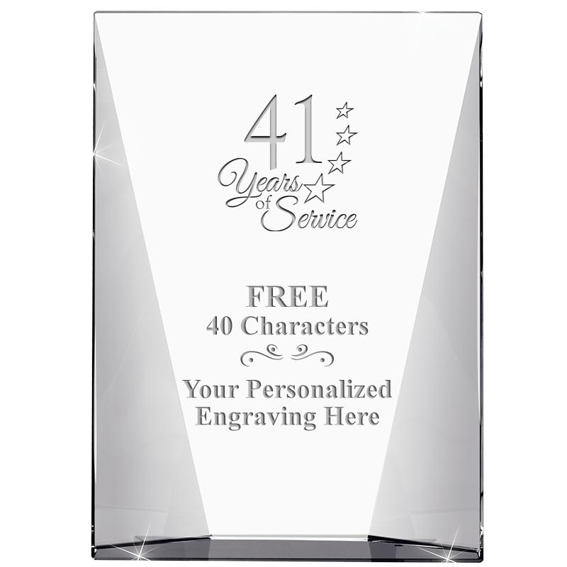 7" WATERFALL CRYSTAL