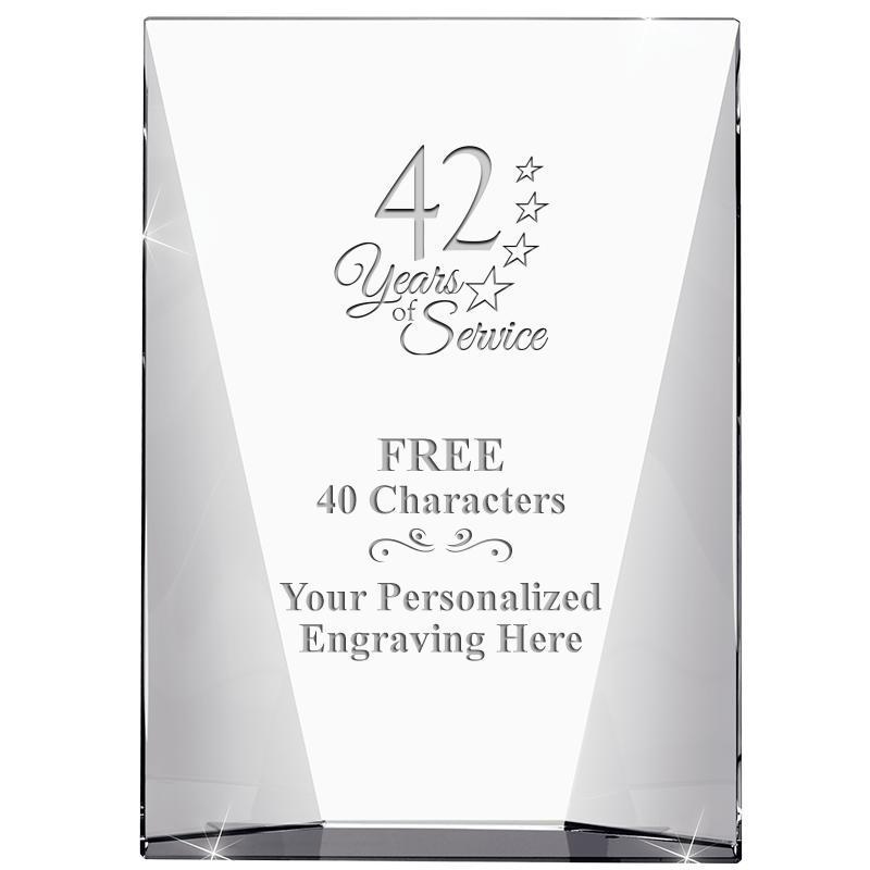 7" WATERFALL CRYSTAL