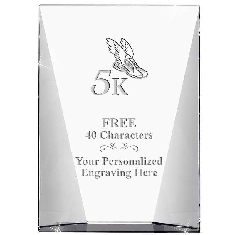 7" WATERFALL CRYSTAL