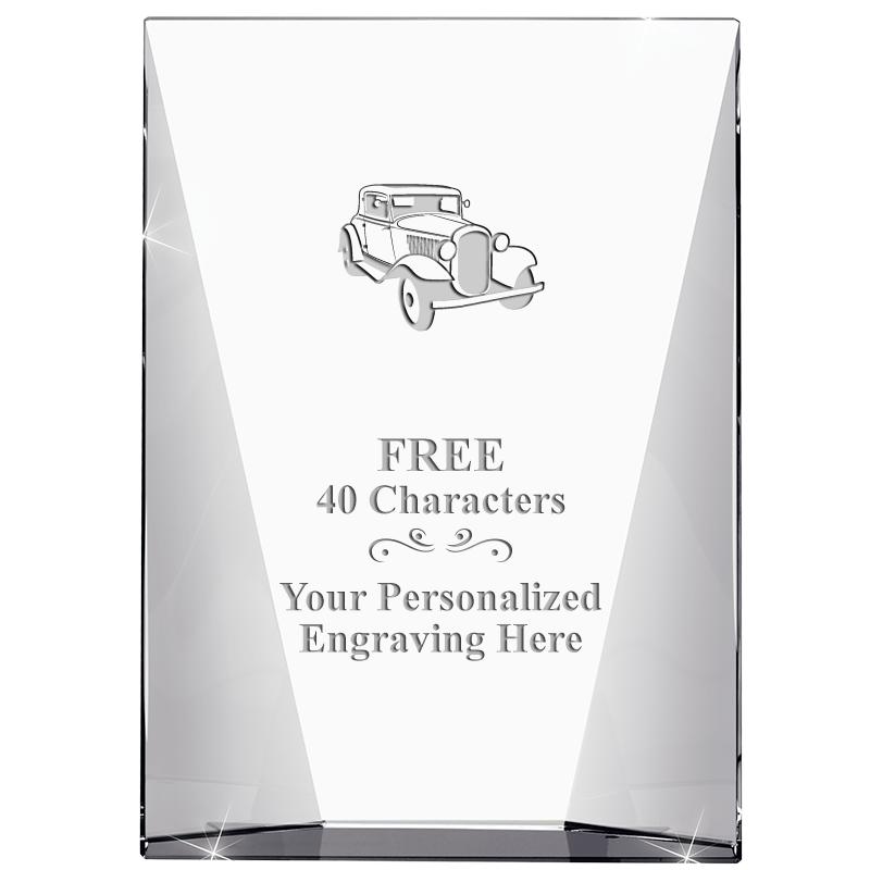 7" WATERFALL CRYSTAL