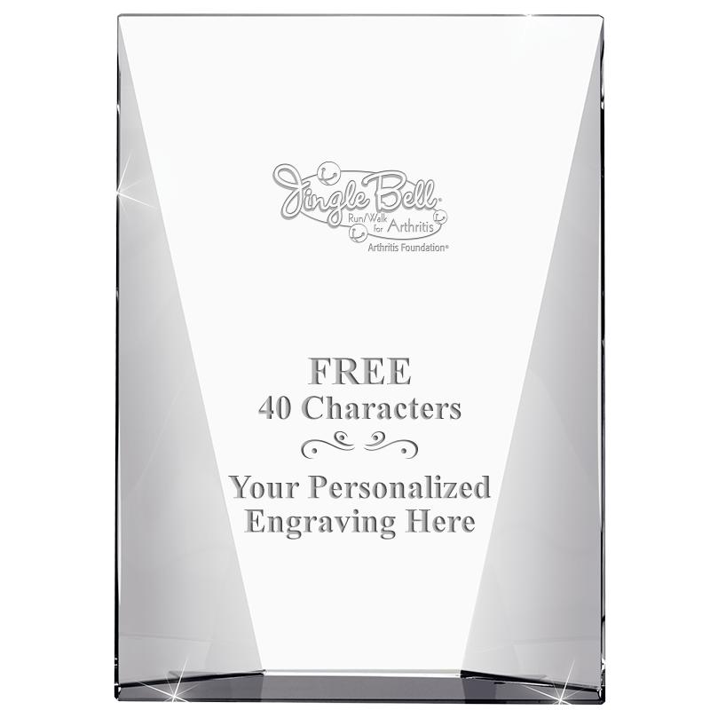 7" WATERFALL CRYSTAL