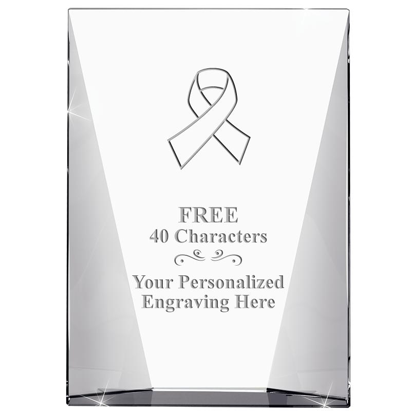 7" WATERFALL CRYSTAL