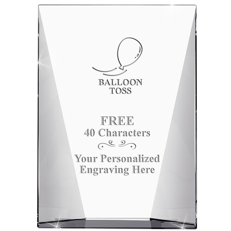 7" WATERFALL CRYSTAL