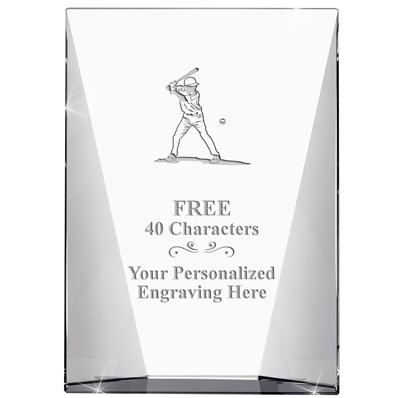 7" WATERFALL CRYSTAL