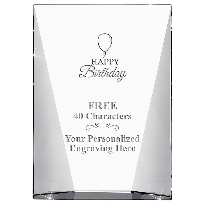 7" WATERFALL CRYSTAL