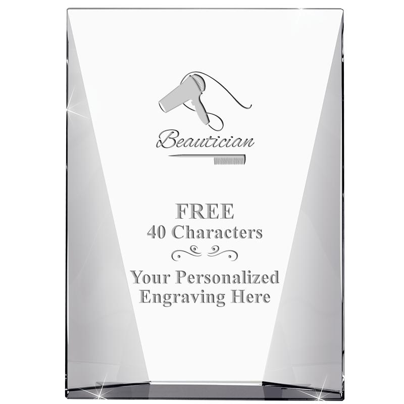 7" WATERFALL CRYSTAL