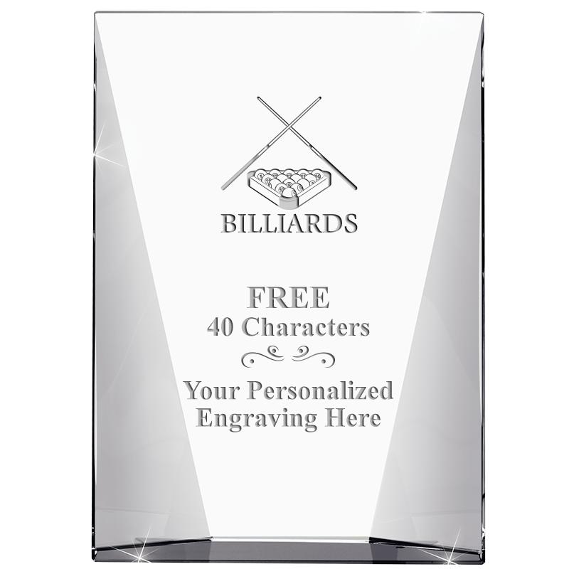 7" WATERFALL CRYSTAL