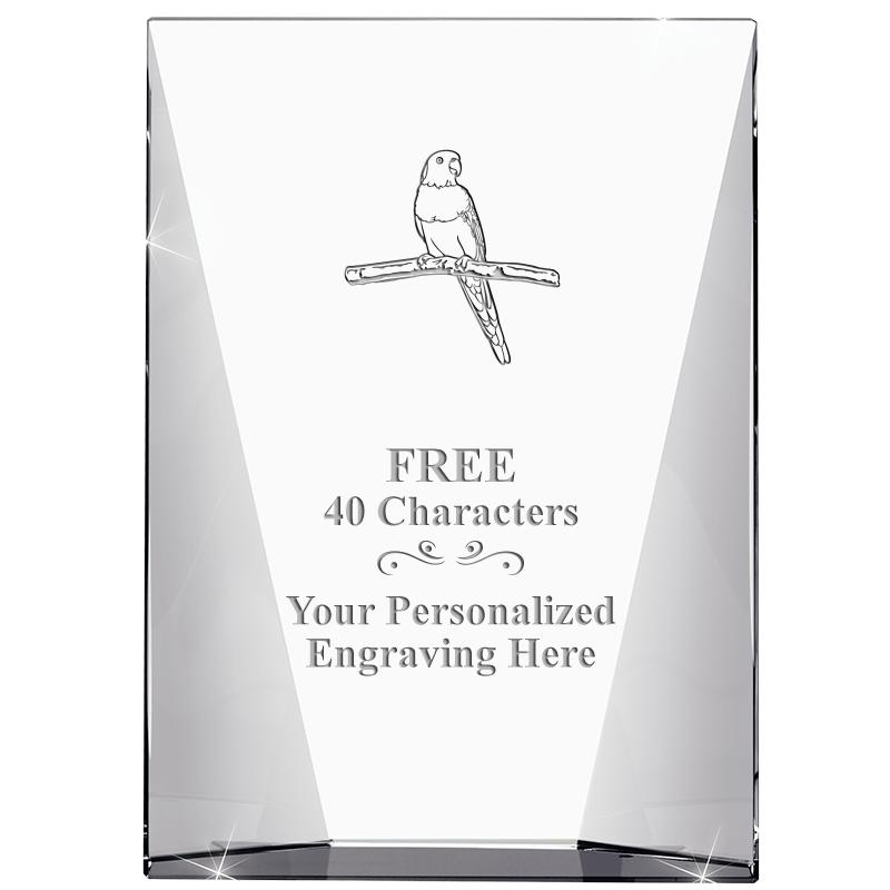 7" WATERFALL CRYSTAL