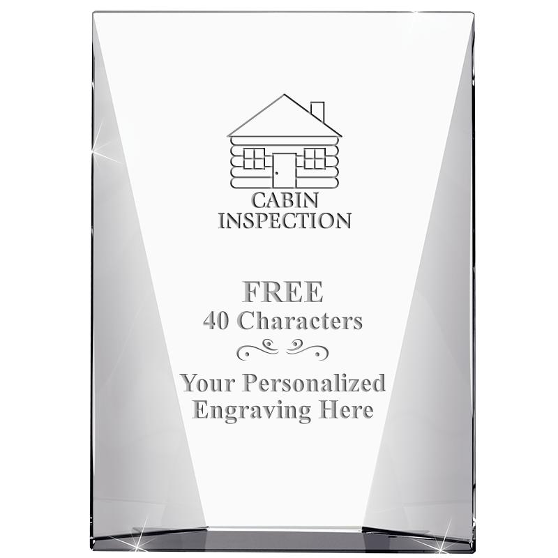 7" WATERFALL CRYSTAL