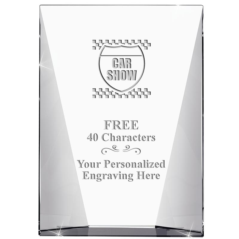 7" WATERFALL CRYSTAL