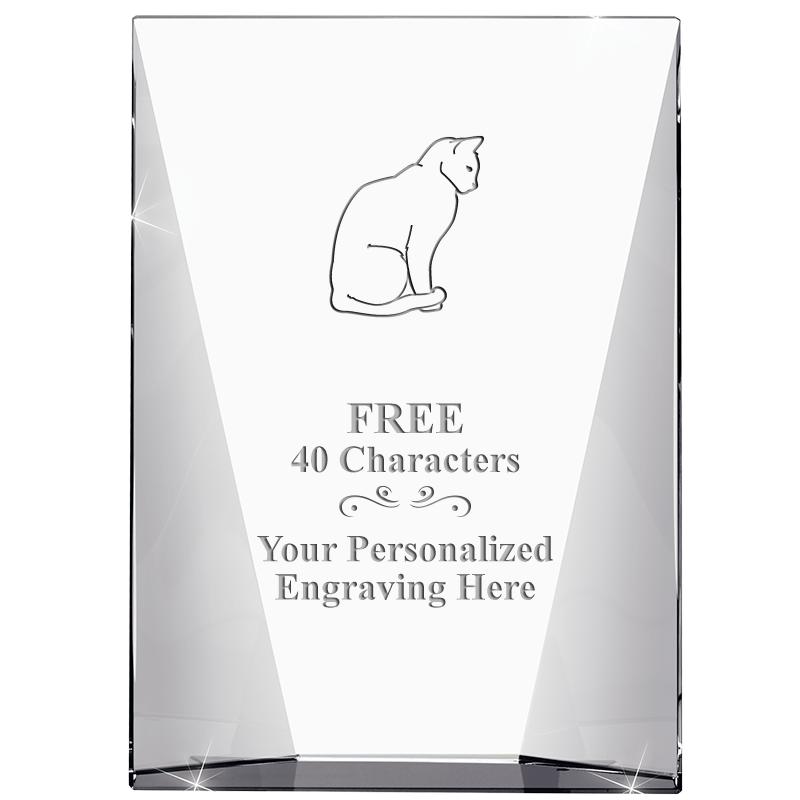 7" WATERFALL CRYSTAL