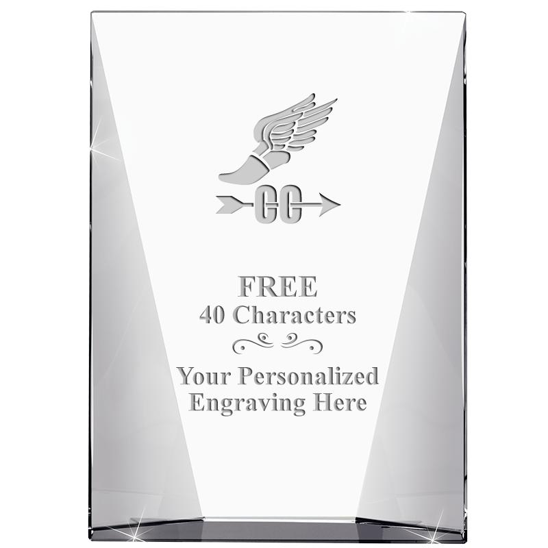 7" WATERFALL CRYSTAL