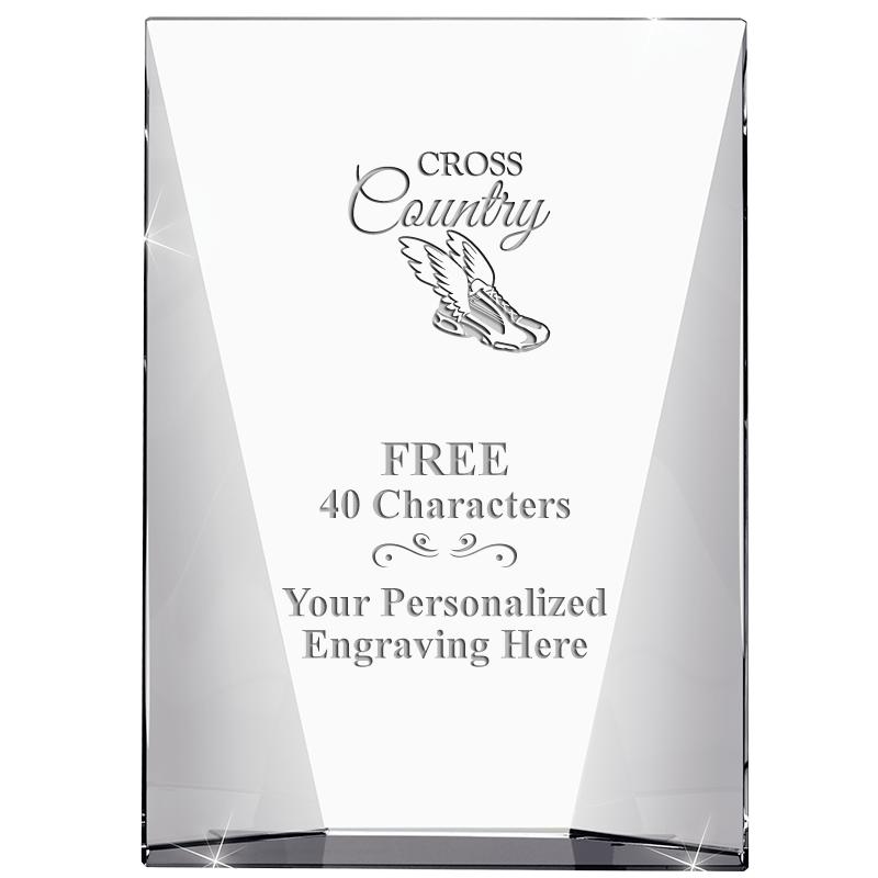 7" WATERFALL CRYSTAL