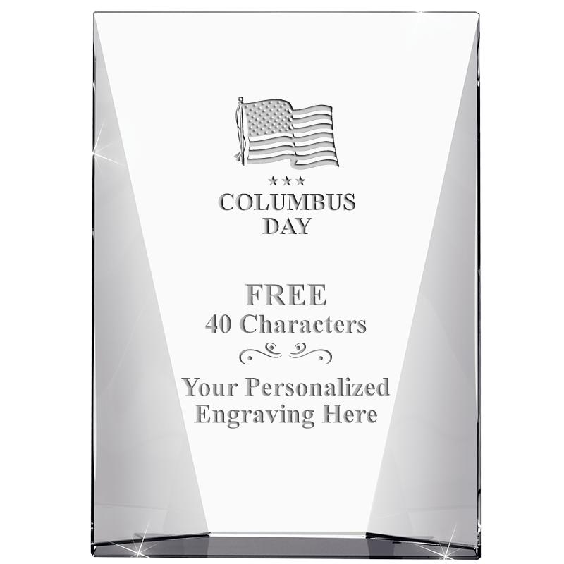 7" WATERFALL CRYSTAL