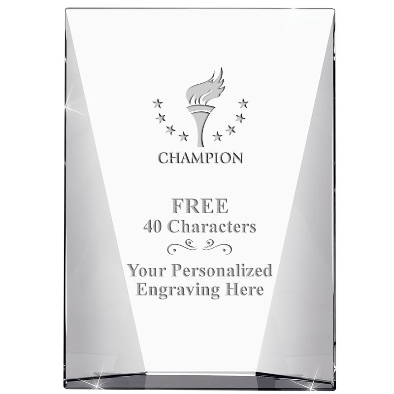 7" WATERFALL CRYSTAL