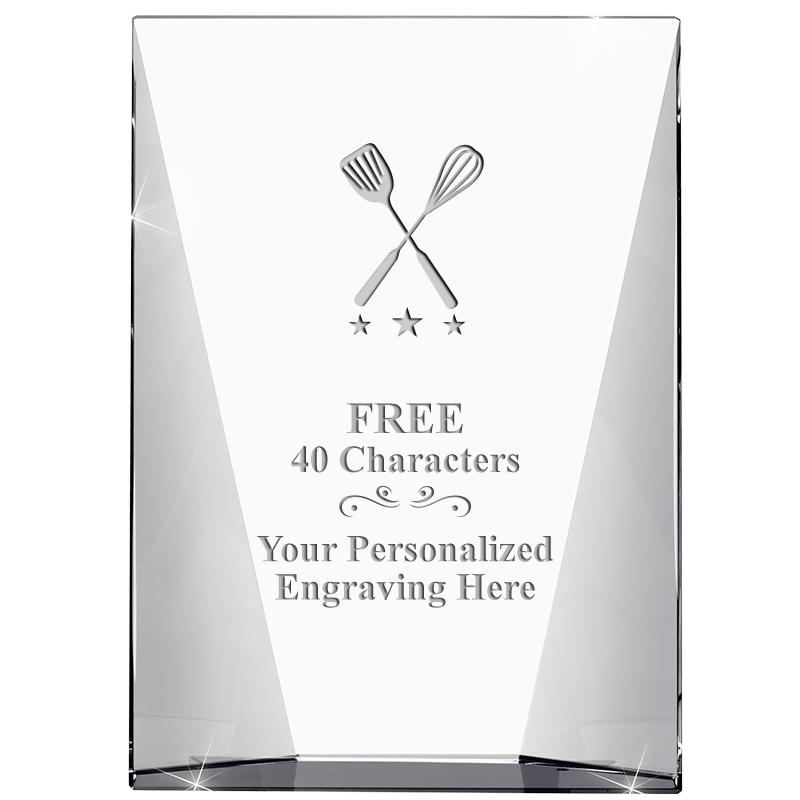 7" WATERFALL CRYSTAL