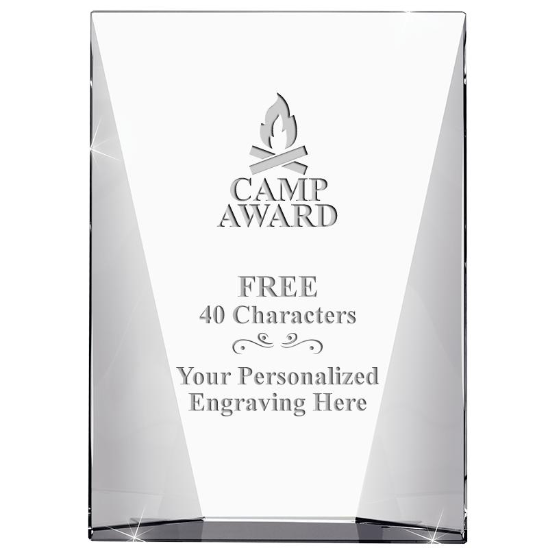 7" WATERFALL CRYSTAL