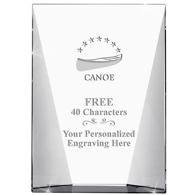 7" WATERFALL CRYSTAL