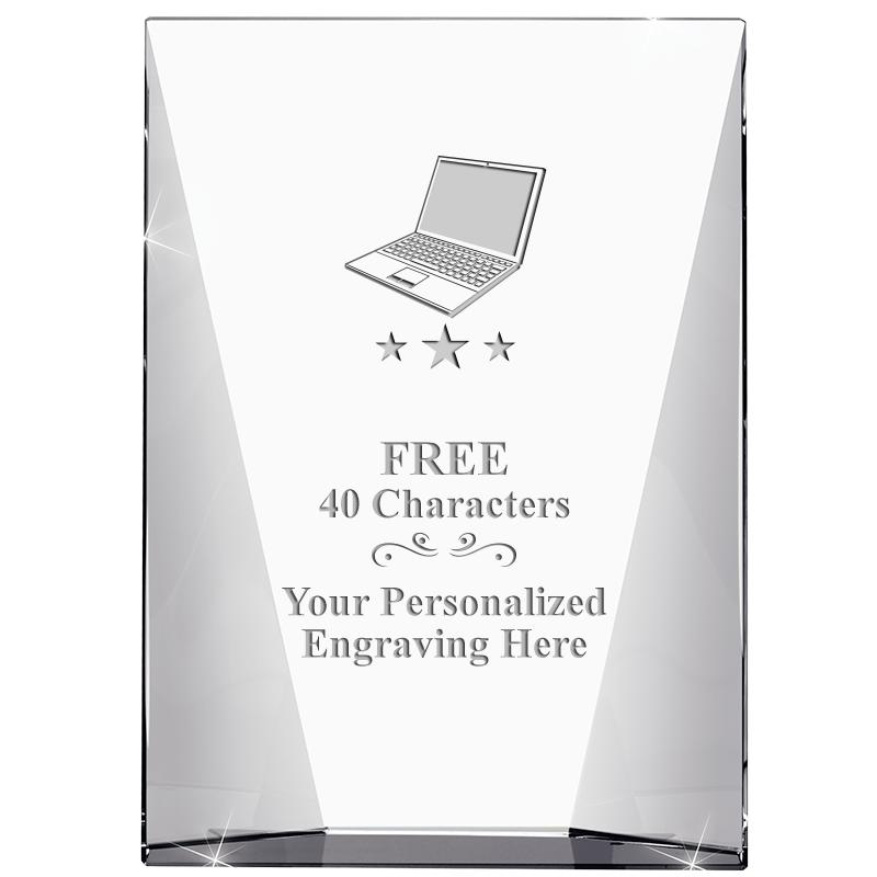 7" WATERFALL CRYSTAL