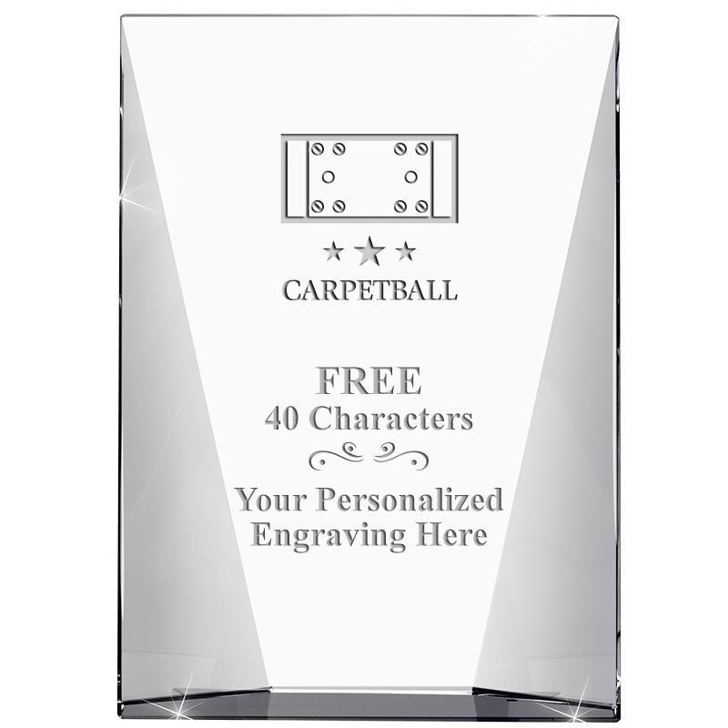 7" WATERFALL CRYSTAL