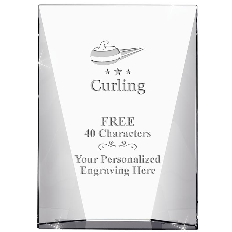 7" WATERFALL CRYSTAL