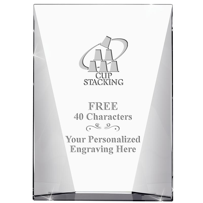 7" WATERFALL CRYSTAL