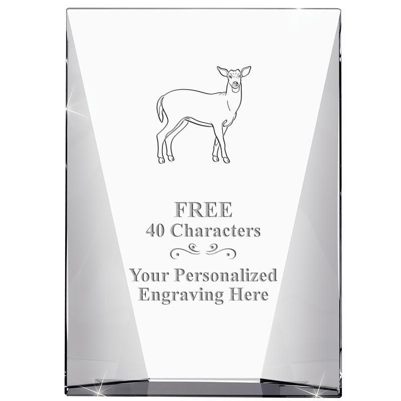 7" WATERFALL CRYSTAL