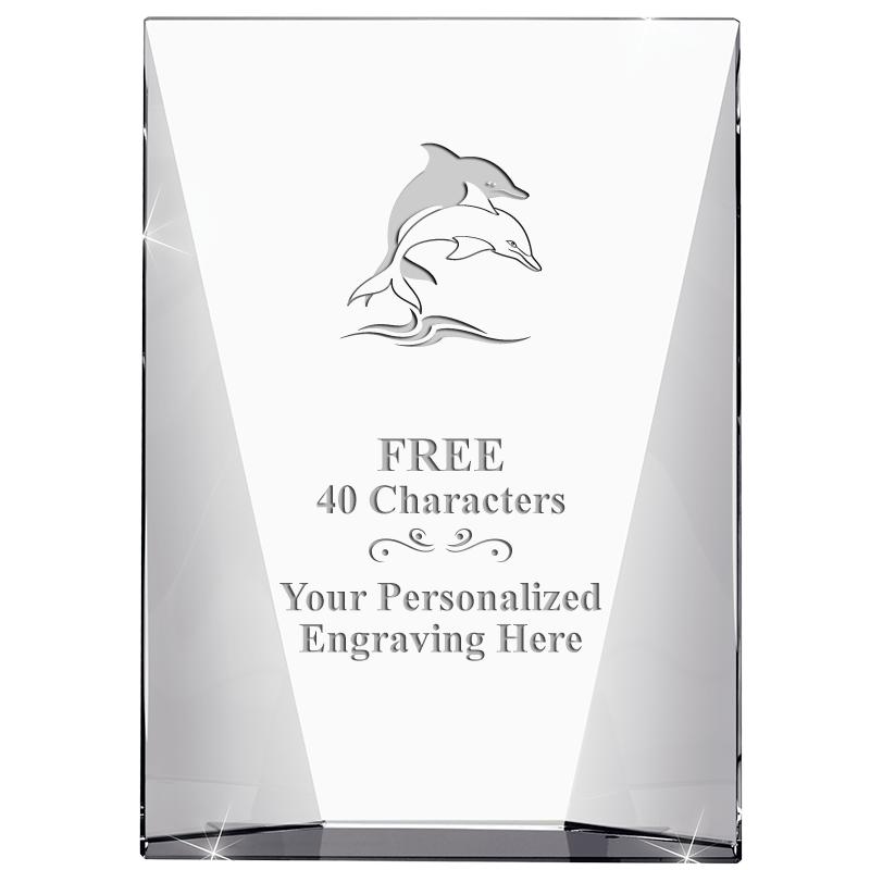 7" WATERFALL CRYSTAL