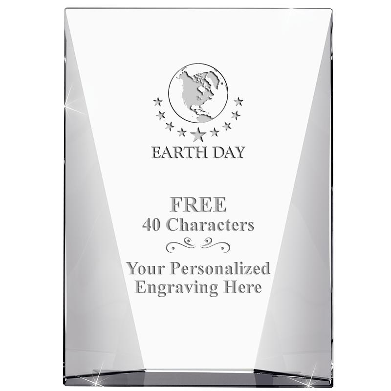 7" WATERFALL CRYSTAL