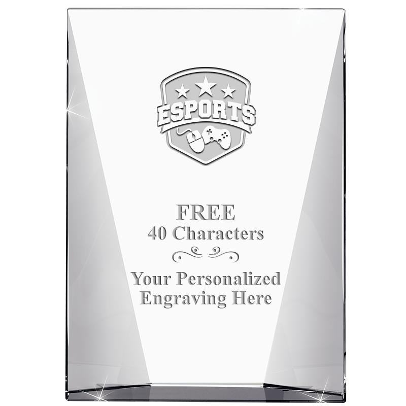 7" WATERFALL CRYSTAL