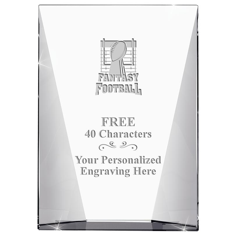 7" WATERFALL CRYSTAL