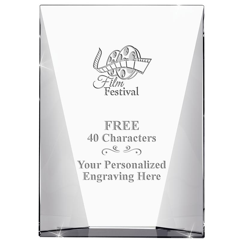 7" WATERFALL CRYSTAL