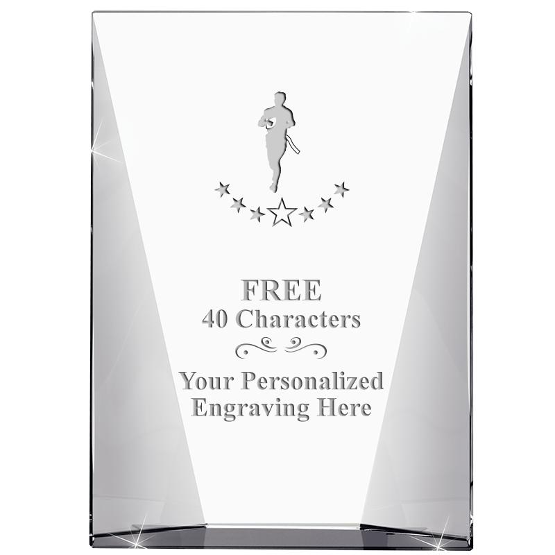 7" WATERFALL CRYSTAL