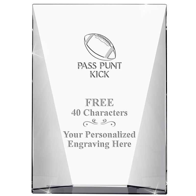 7" WATERFALL CRYSTAL