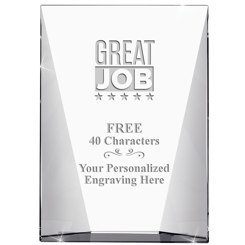 7" WATERFALL CRYSTAL