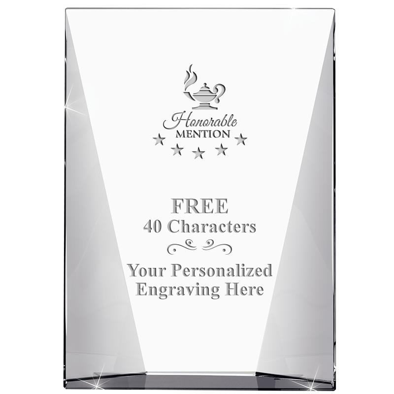 7" WATERFALL CRYSTAL