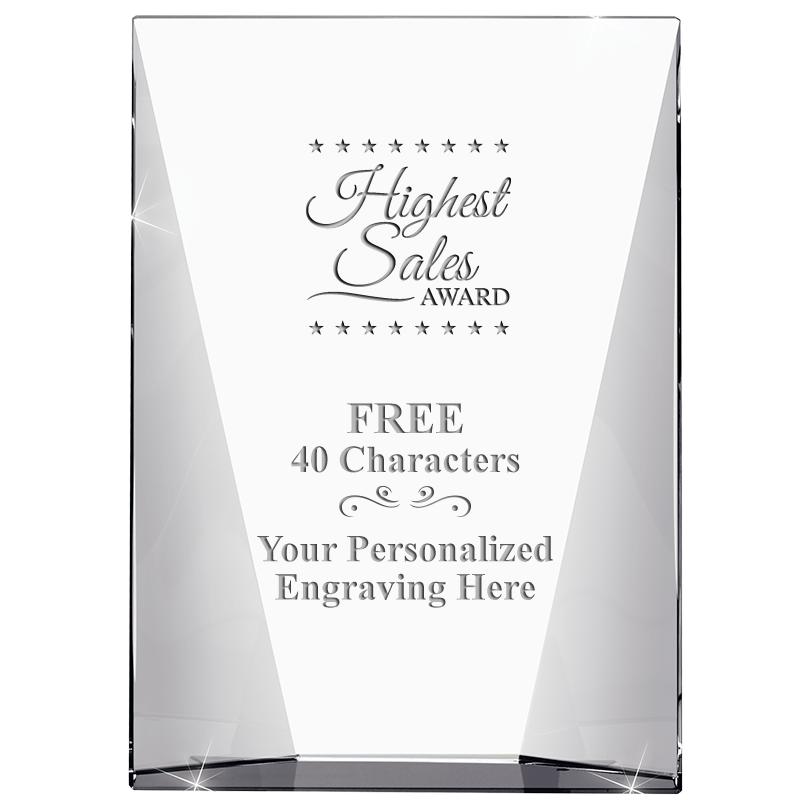 7" WATERFALL CRYSTAL