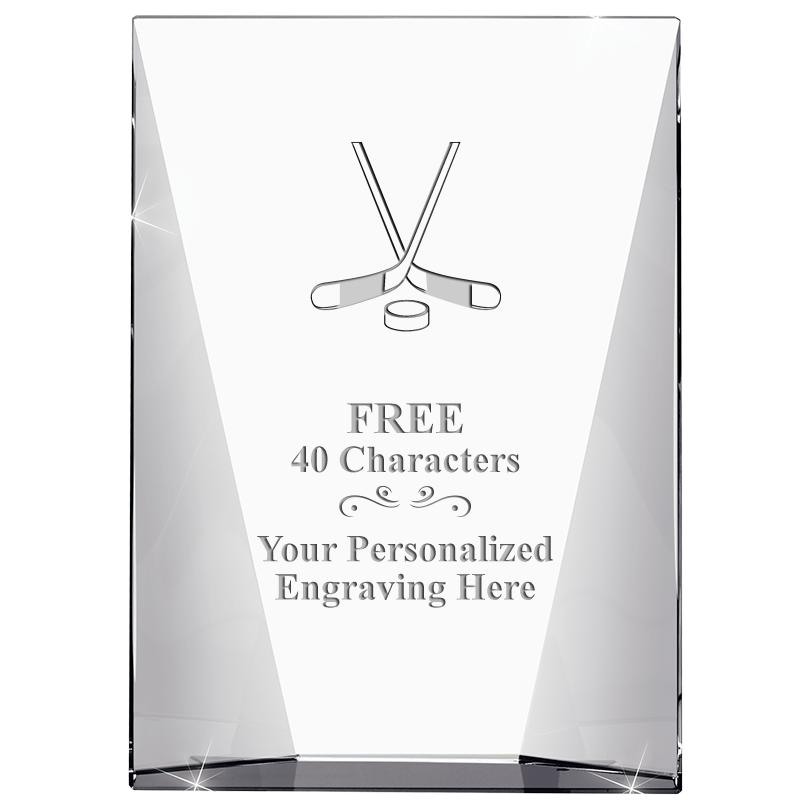 7" WATERFALL CRYSTAL