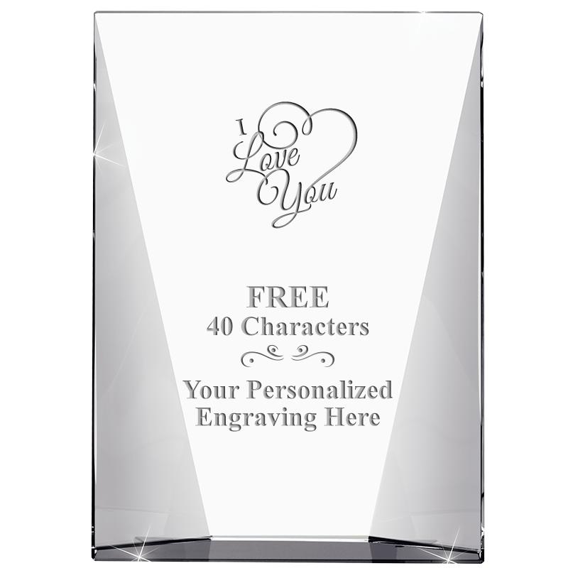 7" WATERFALL CRYSTAL