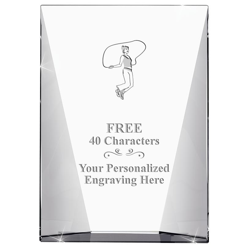 7" WATERFALL CRYSTAL