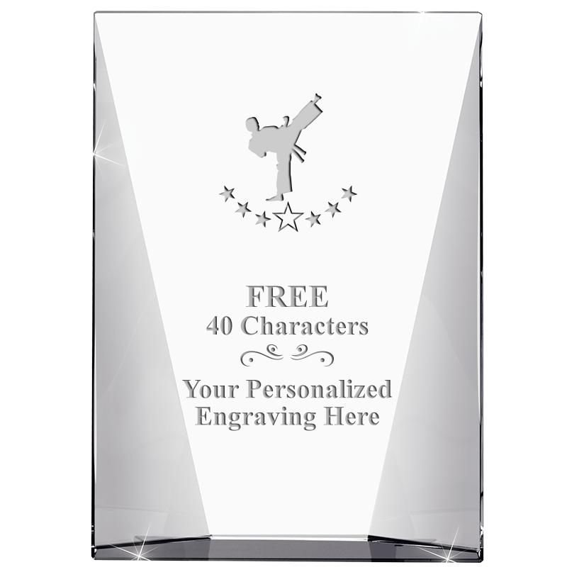 7" WATERFALL CRYSTAL